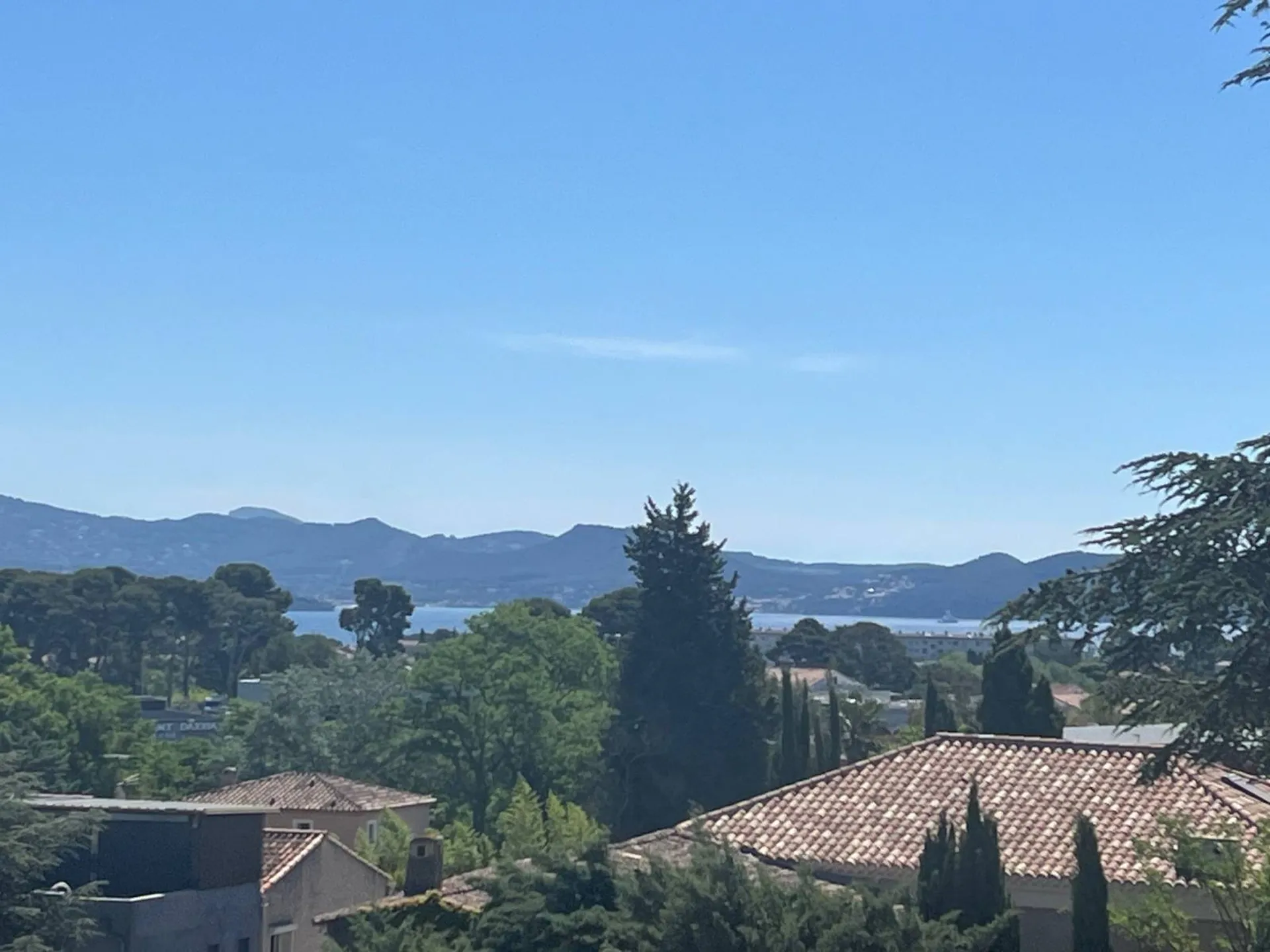 VUE MER LA CIOTAT MAISON 4 CHAMBRES