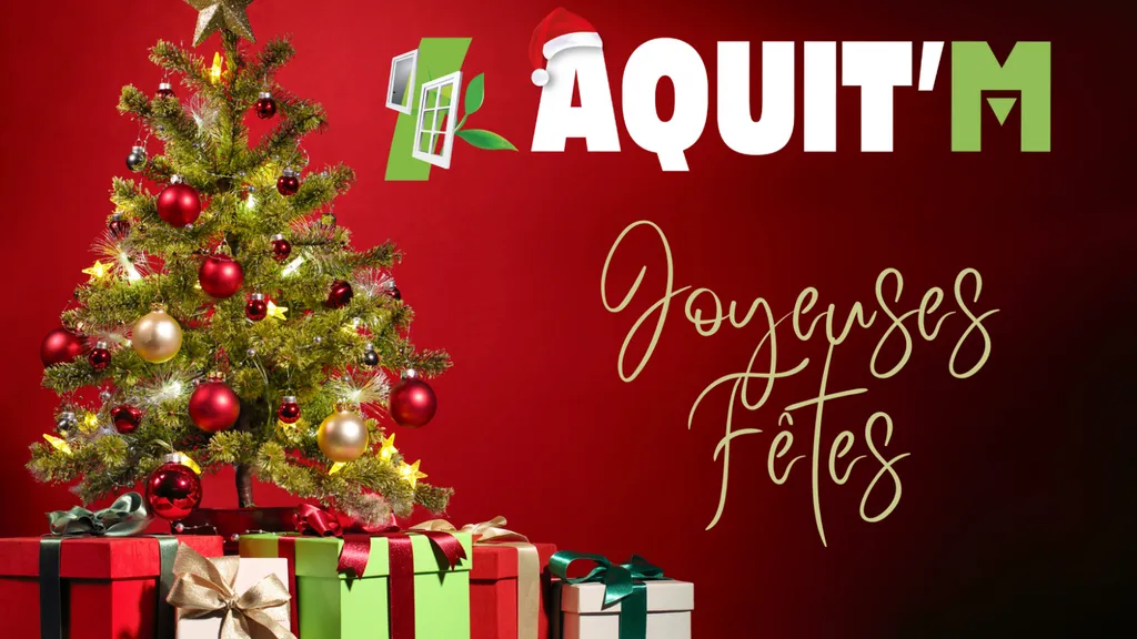 Belles agréables fêtes de fin d'année by Aquit'M