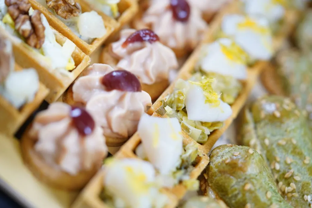 pièces cocktail salées