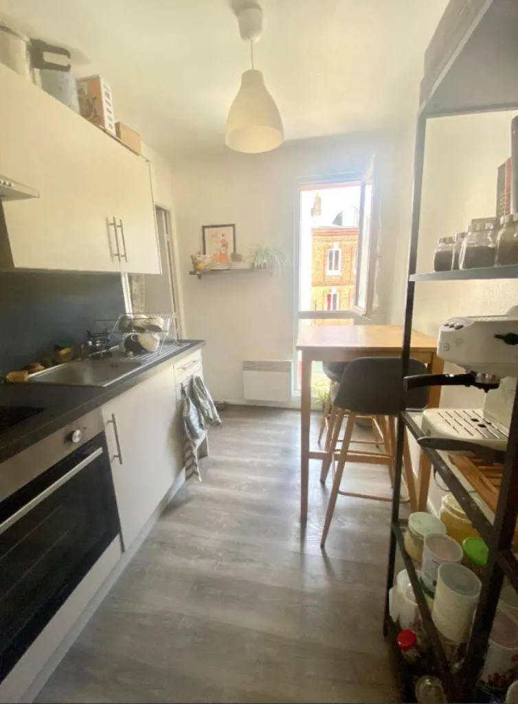 Très bel appartement en location de 47.50m², situé rue Mollien à Rouen, 690€ charges comprises