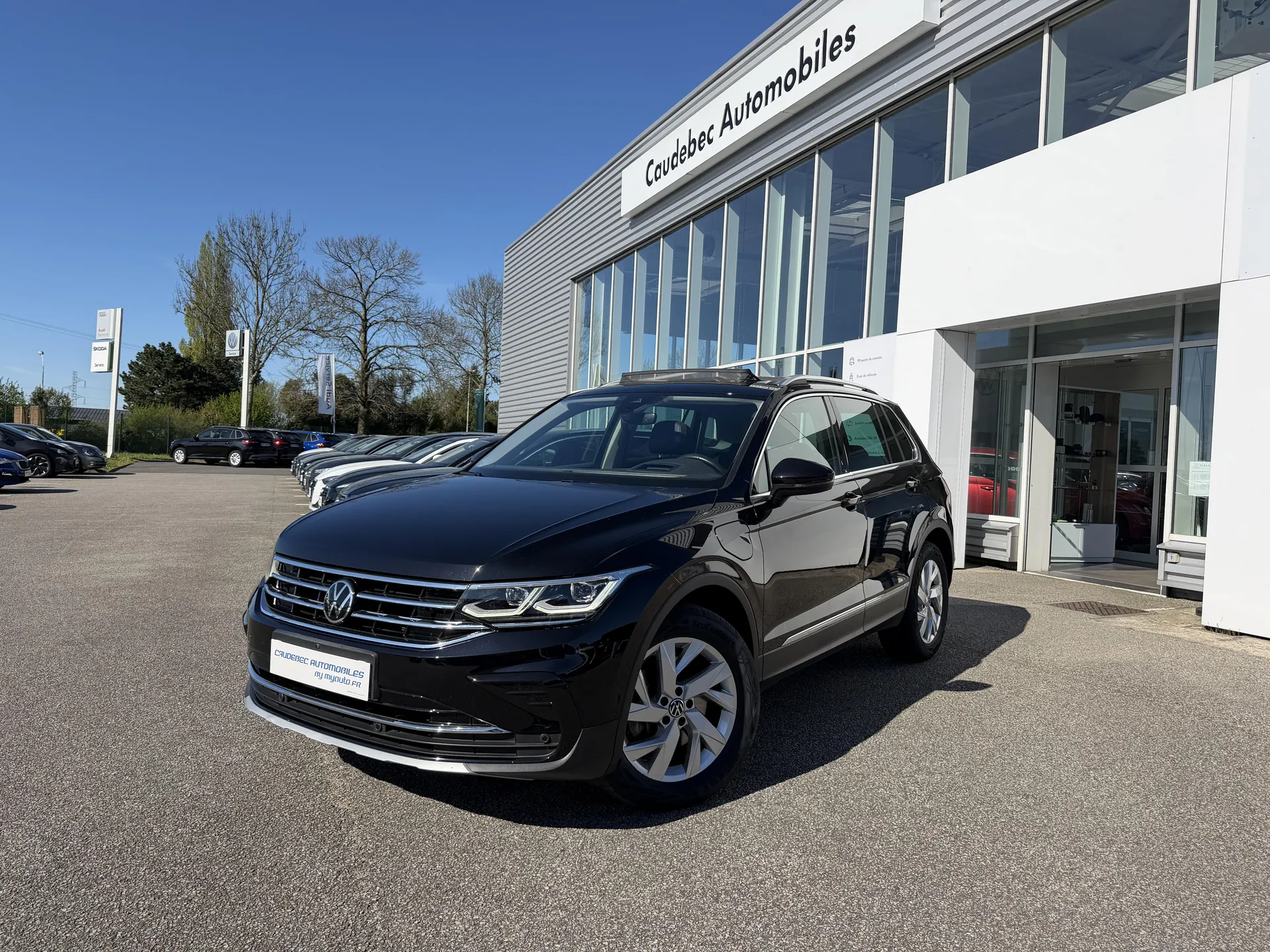 Volkswagen Tiguan d'occasion aux environs du Havre : SUV Hybride rechargeable eHybrid 245ch chez Caudebec Automobiles à La Frénaye