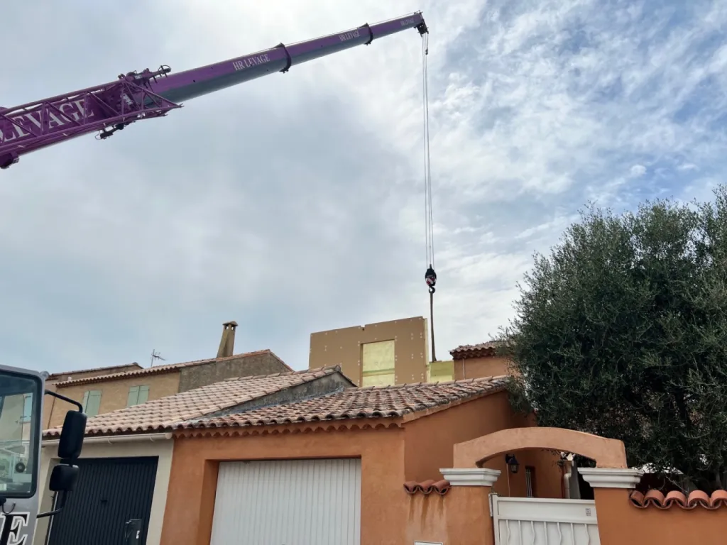 Extension surélévation maison la crau