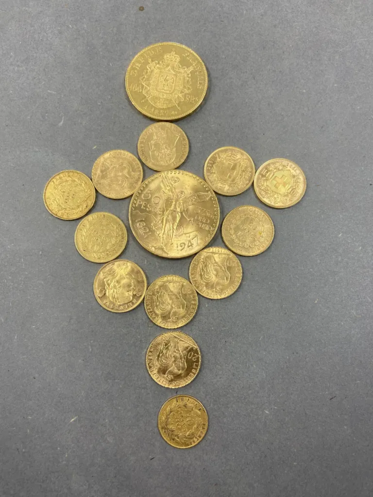 Achat de pièces d'or souverain, dollars, Napoleon etc...