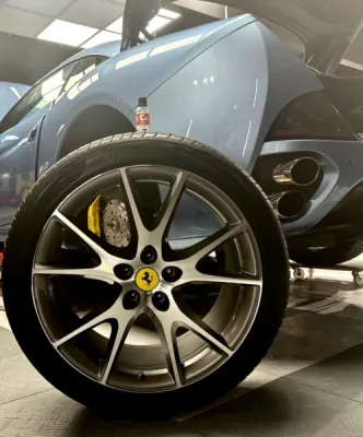 Ferrari California full protection XPEL film de protection pour carrosserie automobile
