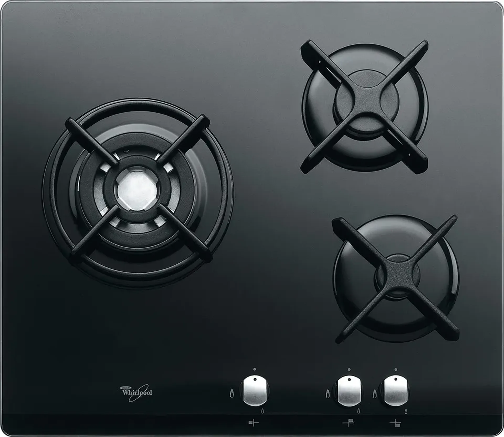 Plaque de cuisson gaz 3 feux - Whirlpool