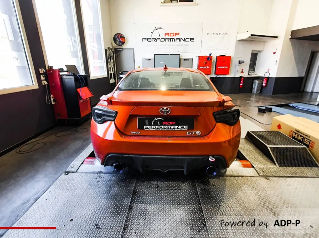 Reprogrammation moteur Stage 1 + Echappement Catback HKS - Toyota GT86 2.0 200cv - ADP Performance Avignon Le Pontet