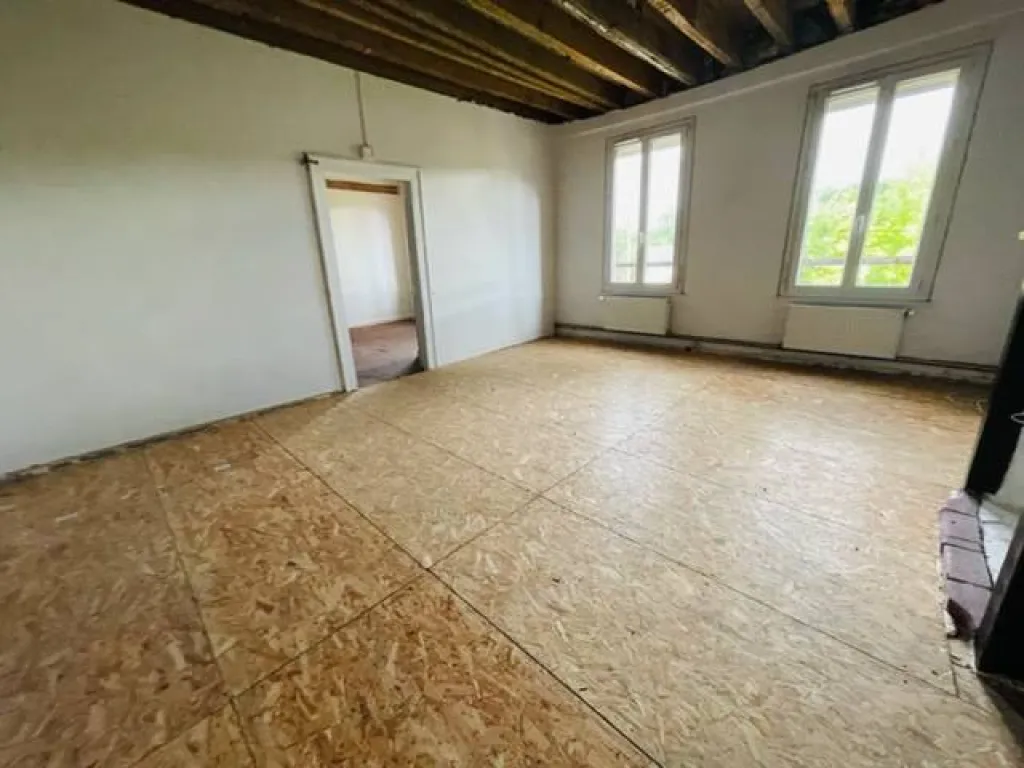 A vendre maison normande de 153 m² habitable édifiée sur une parcelle de 850 m²