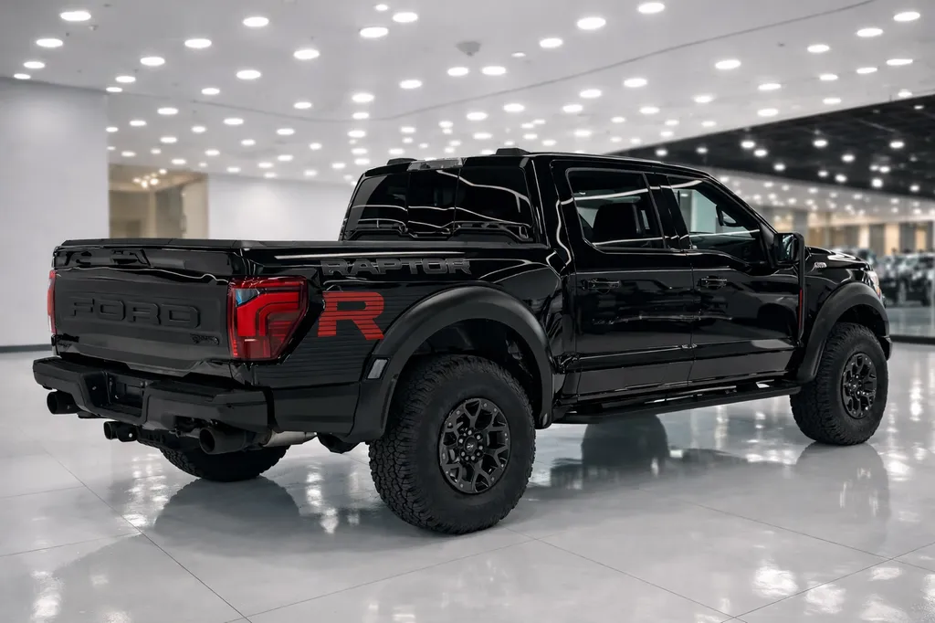 Pickup Ford F150 Raptor R noir préparation européenne homologation France