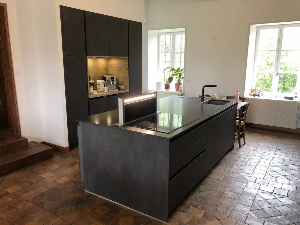 Cuisine laque mate ouest lyonnais