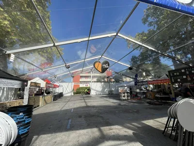 Réalisation d'une structure 20*25 pour un événement grand public au Pradet 83