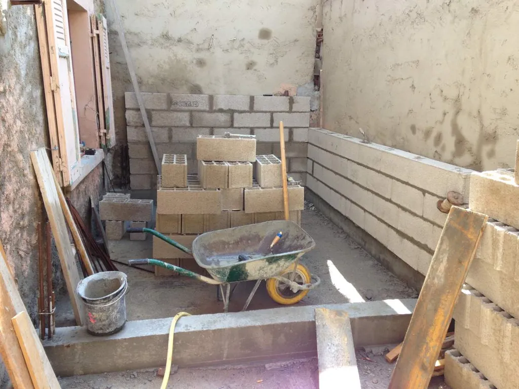 Extension d'une cuisine à Eyguières