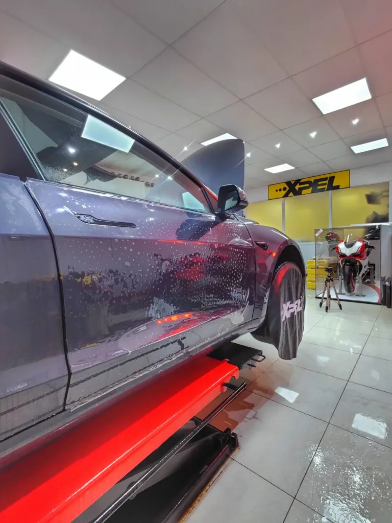TESLA MODEL 3 PERFORMANCE - PROTECTION PPF INTEGRALE DE LILLE A VALENCIENNES 59