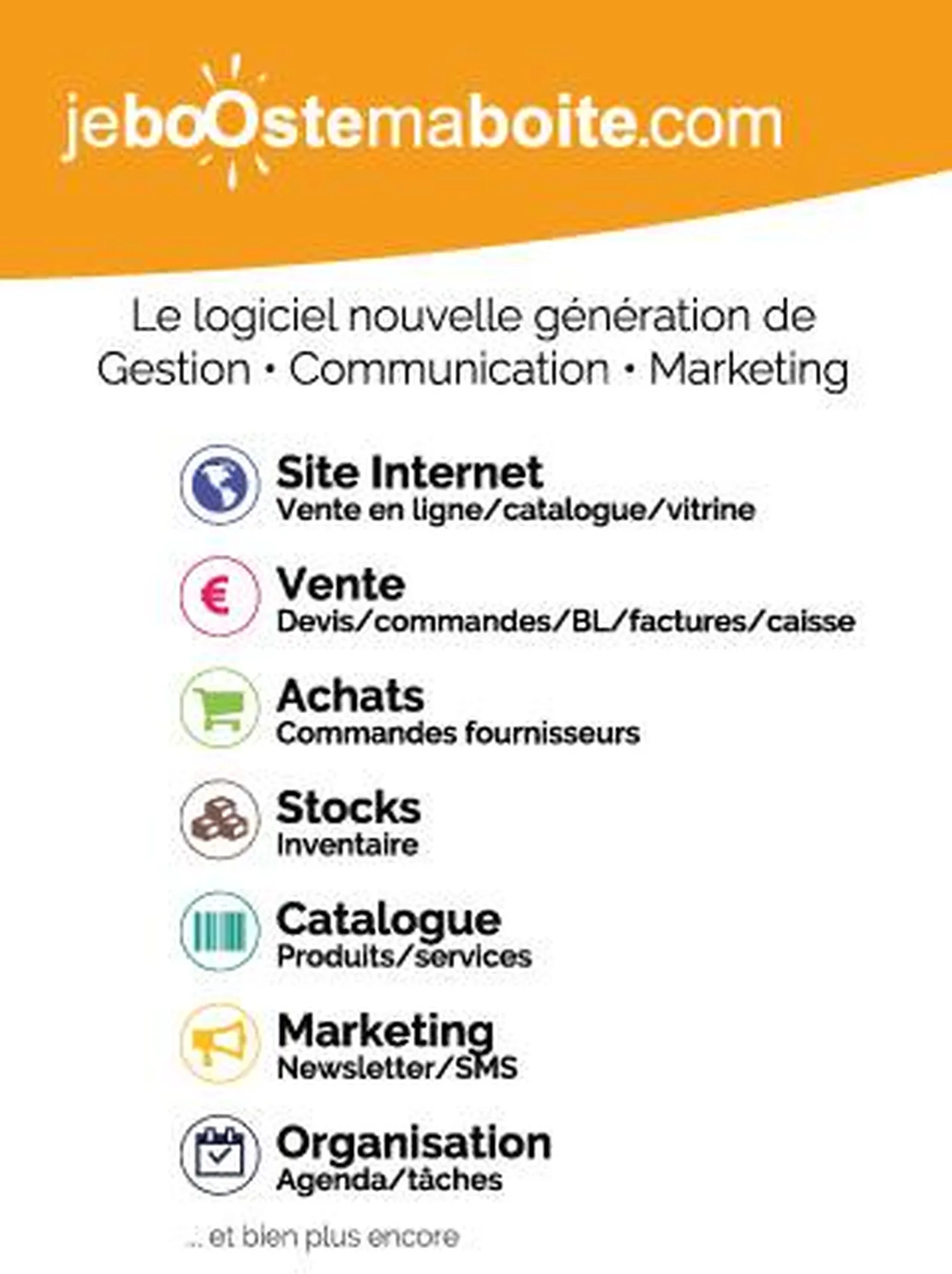 gerer son entreprise facilement sur un site unique