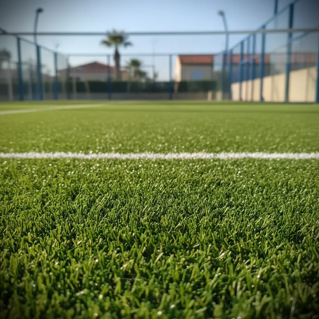 Installation gazon synthétique sur terrain padel à Cannes et proche de Mandelieu-la-Napoule