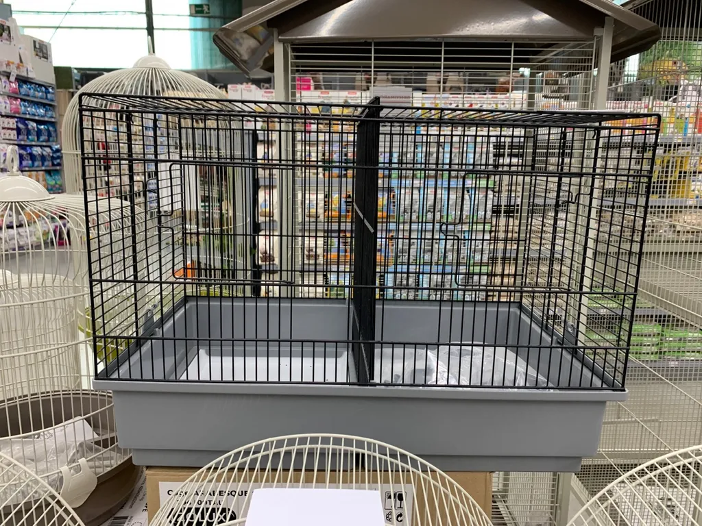 Vente de cages à oiseaux et de cages pour rongeurs