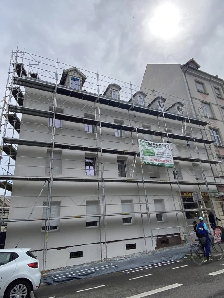 Isolation extérieur à La Meinau