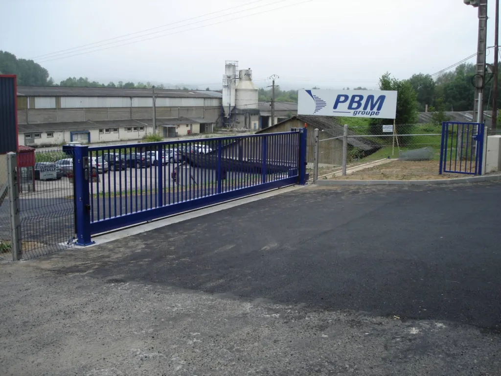 Installation de portail coulissant dans l'Eure