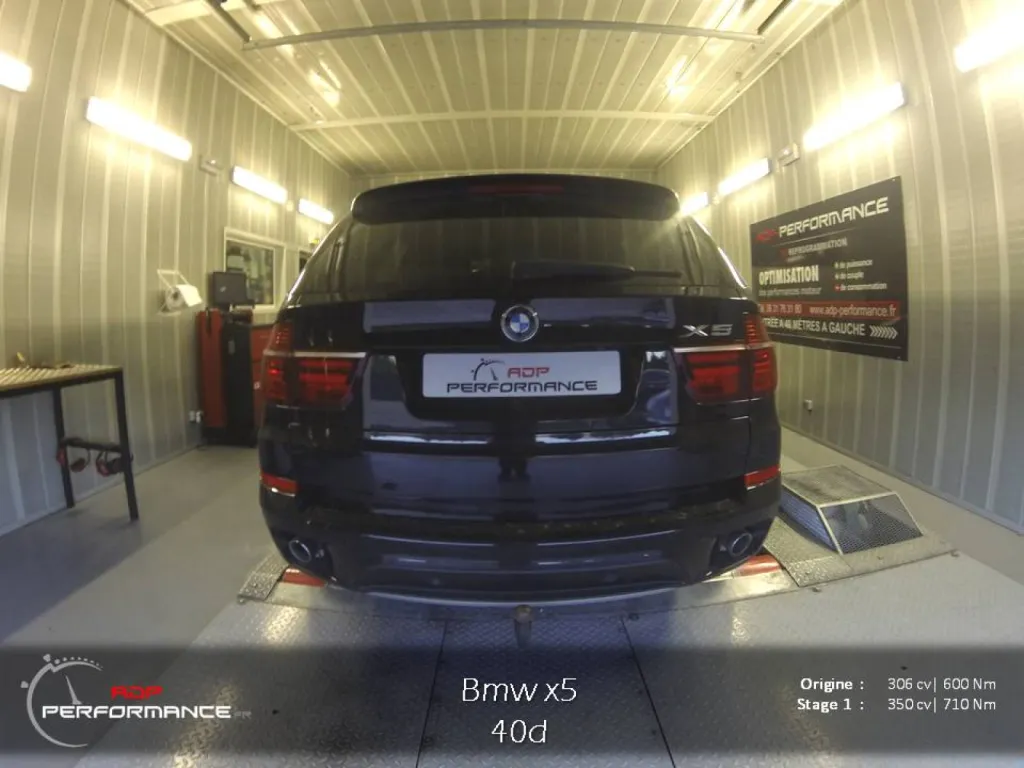 Reprogrammation moteur Bmw x5 40d