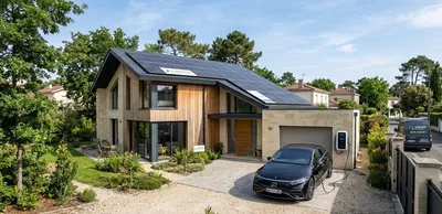 À Bordeaux 33 et en Gironde, installation de bornes de recharge intelligentes avec pilotage énergétique, compatibilité photovoltaïque et technologie bidirectionnelle V2G à venir…