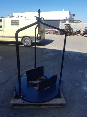 MISE EN SECURITE PUITS AVEC COUVERCLE TRAPPE ARCHE FABRIQUE SUR MESURE MARTIGUES 13