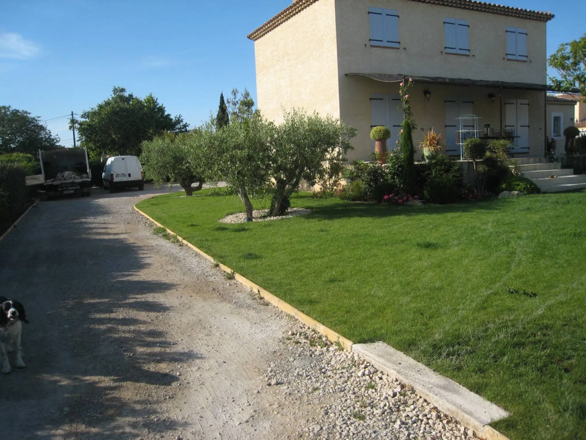Réalisation jardin méditerranéen autour d'Aix en Provence