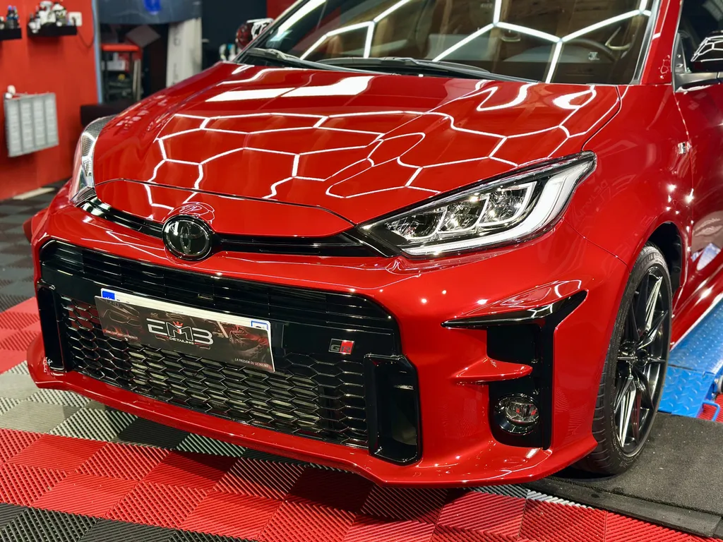 Toyota Yaris GR – Rénovation et traitement céramique à Lyon Ouest proche de Vourles 