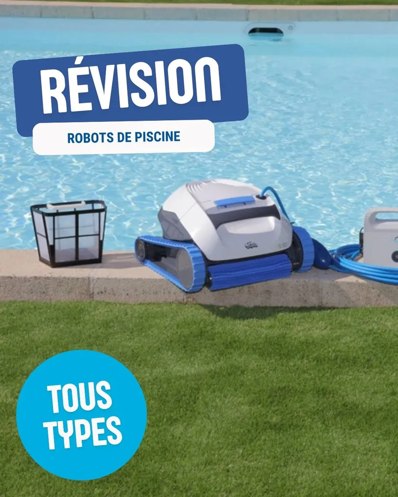 Révision de votre robot de piscine toutes marques à Ambarès près de Bordeaux