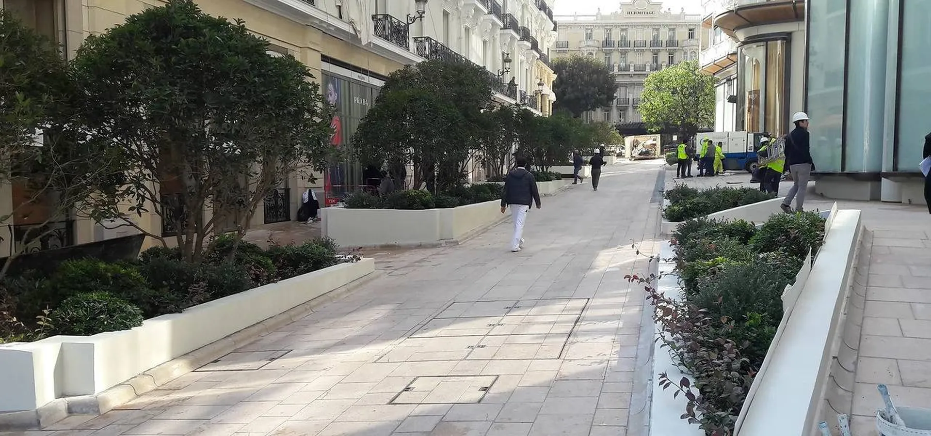 Le parvis du One Monte Carlo à Monaco