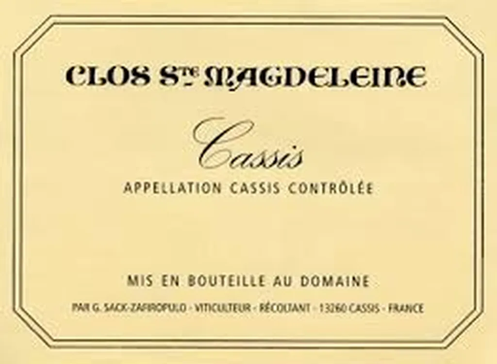 domaine viticole Cassis Le Clos Ste Magdeleine