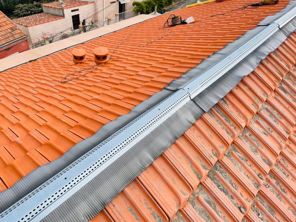 Nouvelle réfection de toiture de maison près de Aix en Provence