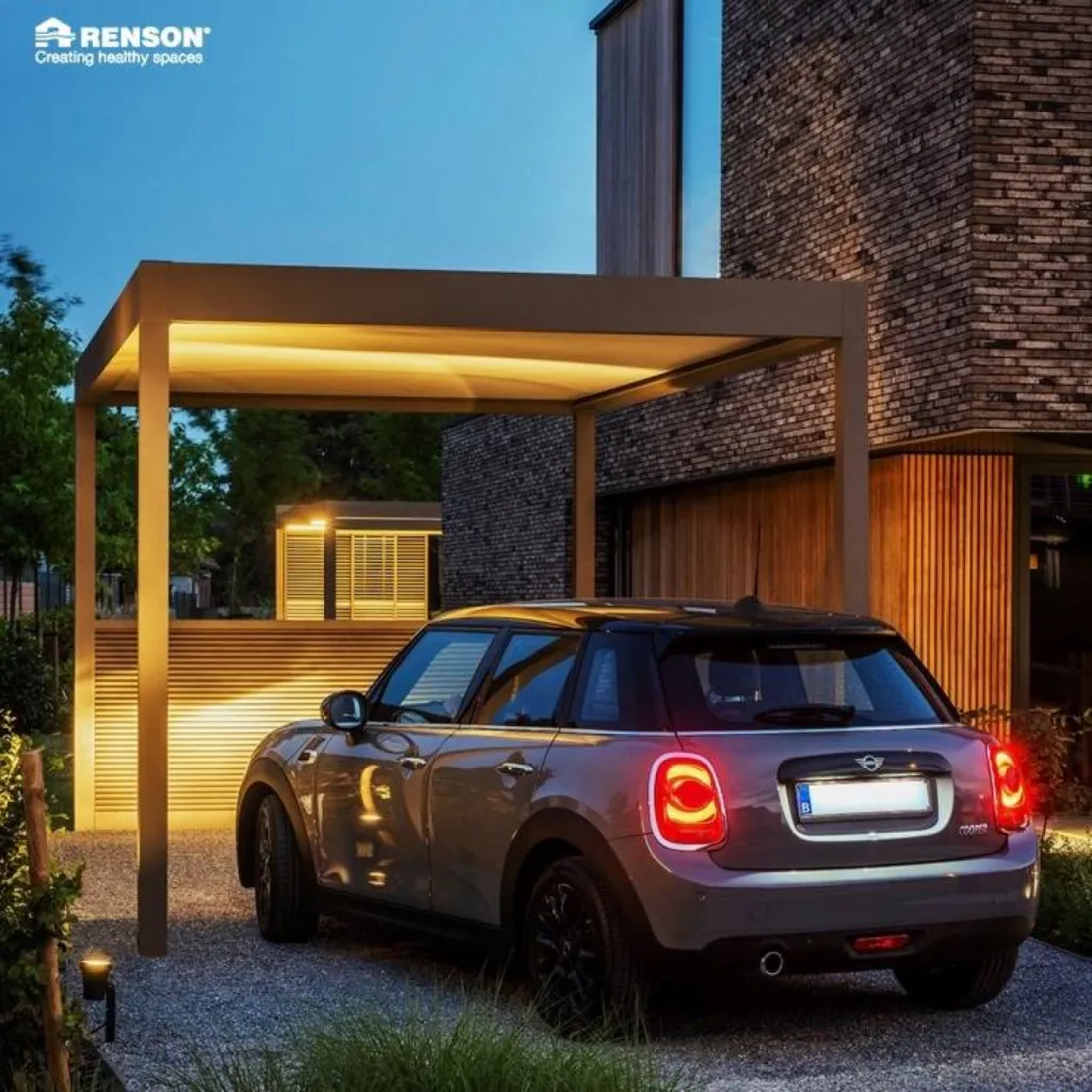 carport aluminium renson rossi