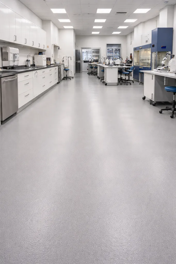 Comment garantir hygiène maximale et nettoyabilité des sols de laboratoires médicaux grâce au polyuréthane ciment SIKACRETE Talence 33400 Gironde