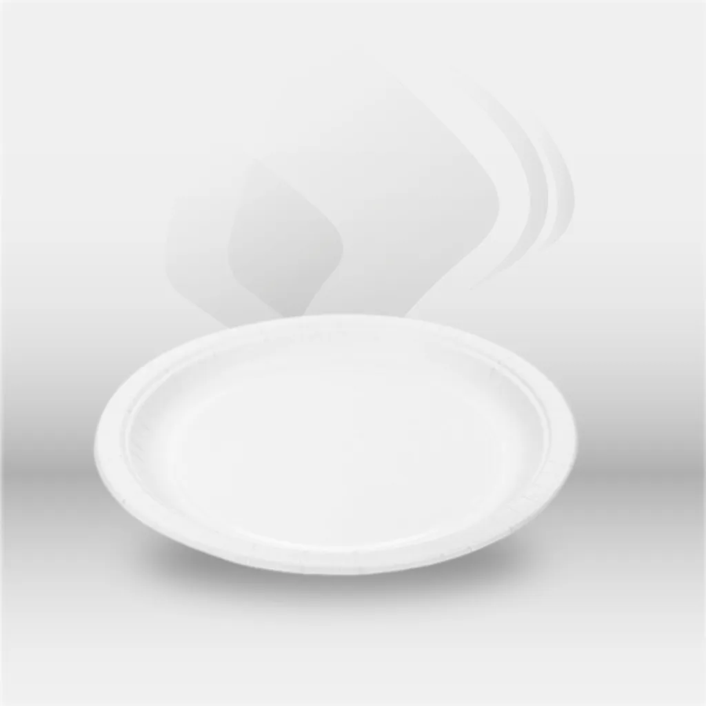 Assiettes carton blanches Ø 18 cm 195 g/m² pour restauration professionnelle, traiteur, événements et collectivités, idéales pour le service des entrées, desserts et portions individuelles en usage intensif – disponibles à Mont-de-Marsan, Landes (40), Nou