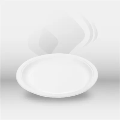 Assiettes carton blanches Ø 18 cm 195 g/m² pour restauration professionnelle, traiteur, événements et collectivités, idéales pour le service des entrées, desserts et portions individuelles en usage intensif – disponibles à Mont-de-Marsan, Landes (40), Nou