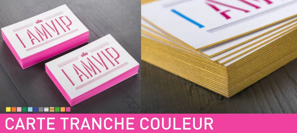 graphiste marseille création graphique de carte de visite tranche couleur 