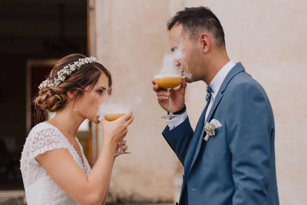 Service de mixologie pour votre mariage en Isère