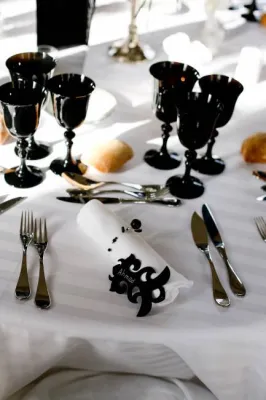 Find Best and originals tableware, tablecloths, napkins, cutlery, lights, tables and chairs for your wedding in France