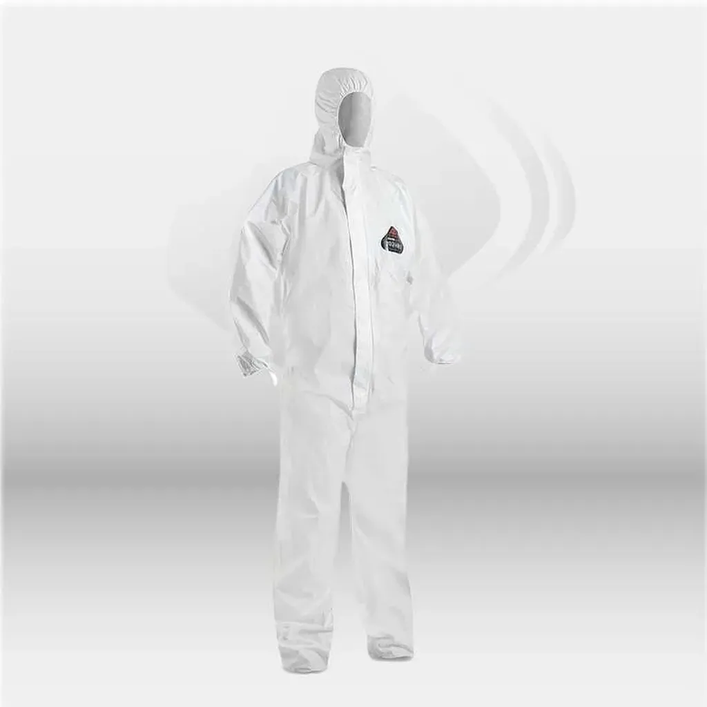 Combinaison de protection Microporous chimique et respirante, antistatique sans silicone, EPI décontamination désamiantage laboratoire industrie, lot de 5 sachets individuels – disponible à Mont-de-Marsan, Landes (40), Nouvelle-Aquitaine et toute la Franc