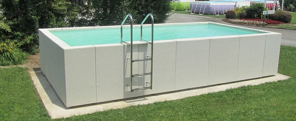 Piscine hors-sol Doce Vita Diva by LAGHETTO par Aquarev'Piscines à Oraison 04700