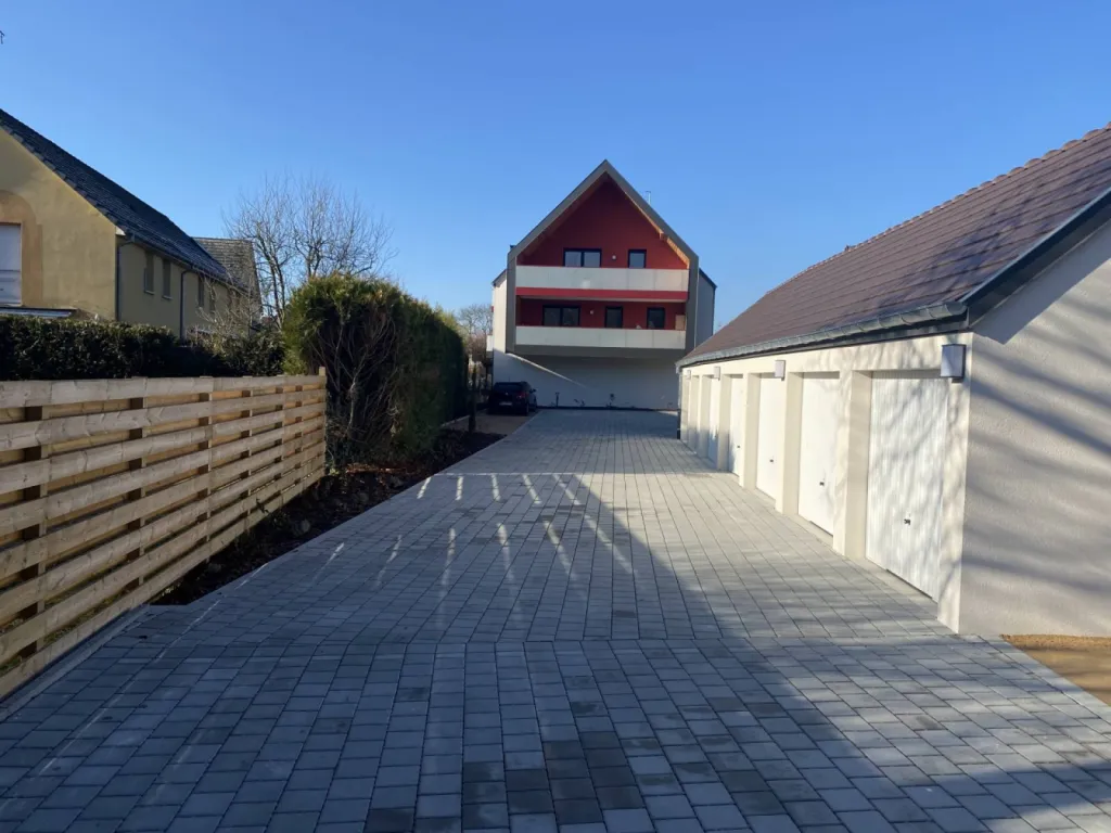 Pose de pavé pour un lotissement à Strasbourg 