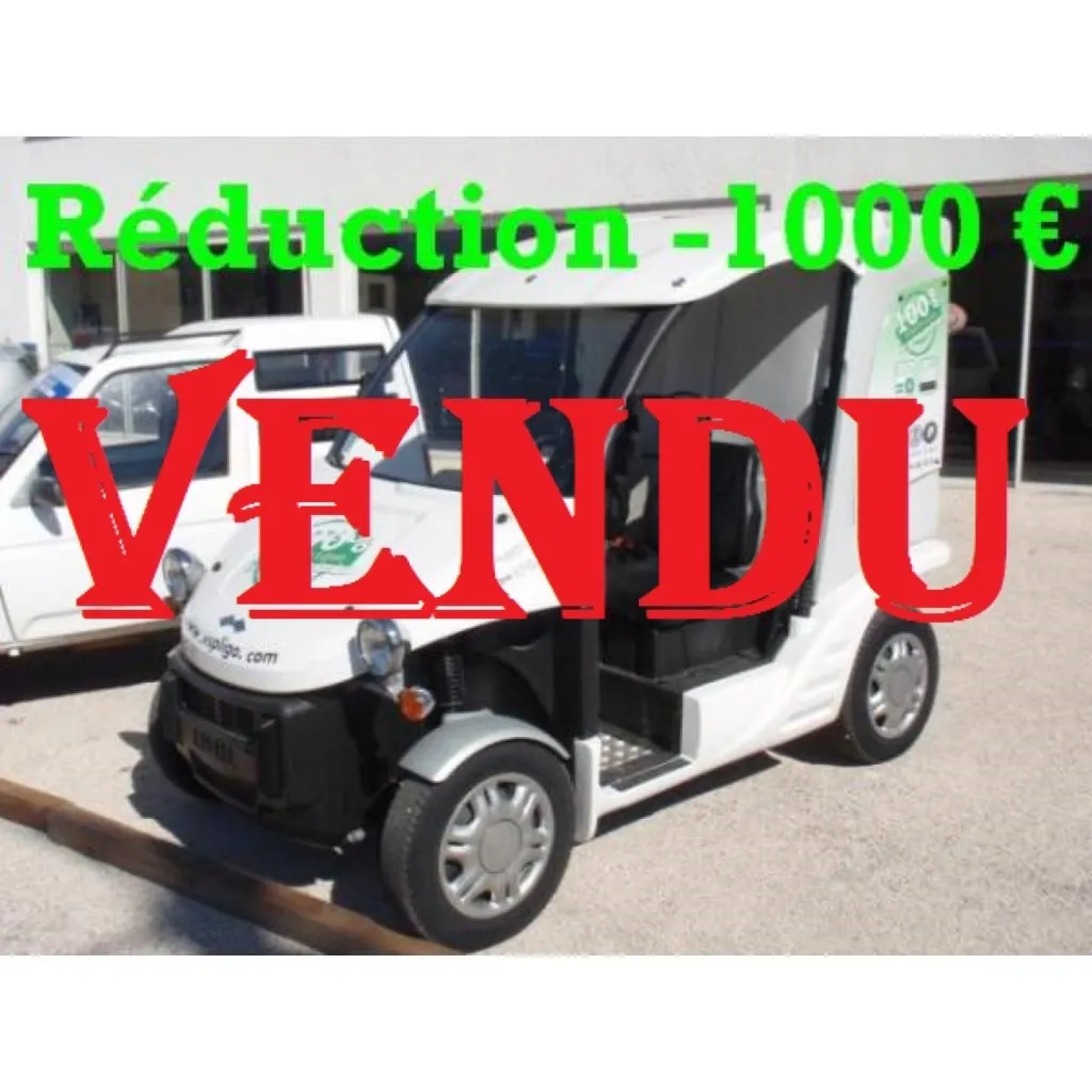 VENDU !!!  voiture sans permis d'occasion LIGIER Be Sun ELECTRIQUE de 2010 pres de TOULON dans le Var 83