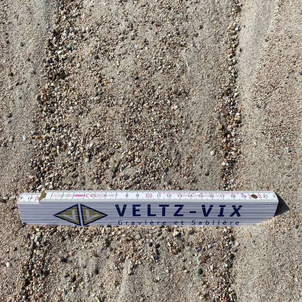 Sable roulé 0/4 A pour bétons, chapes et mortiers en vrac ou big-bag au Nord de Strasbourg Bas-Rhin 67