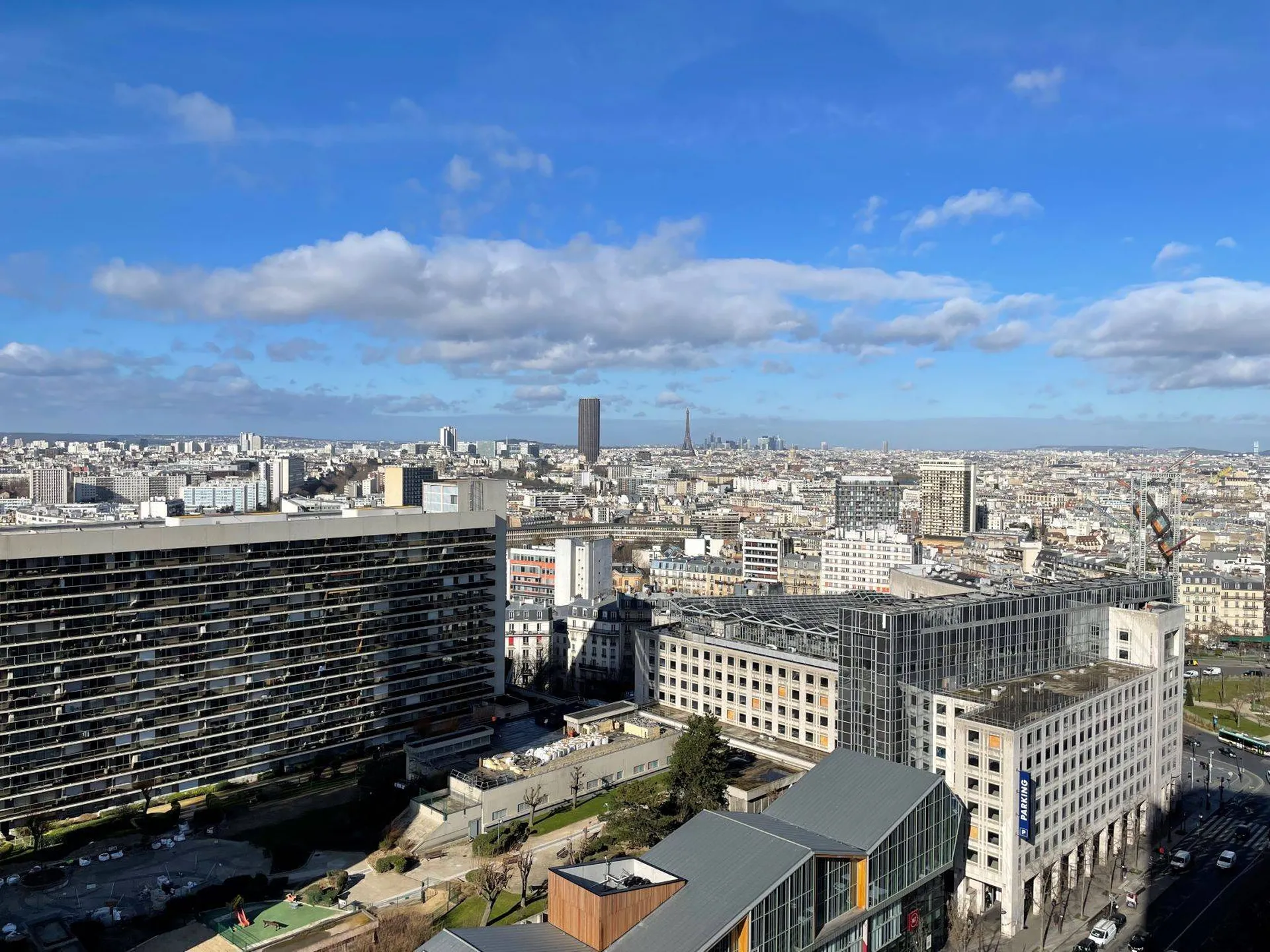 A vendre 2 pièces tour du 13ème arrondissement Paris 75013