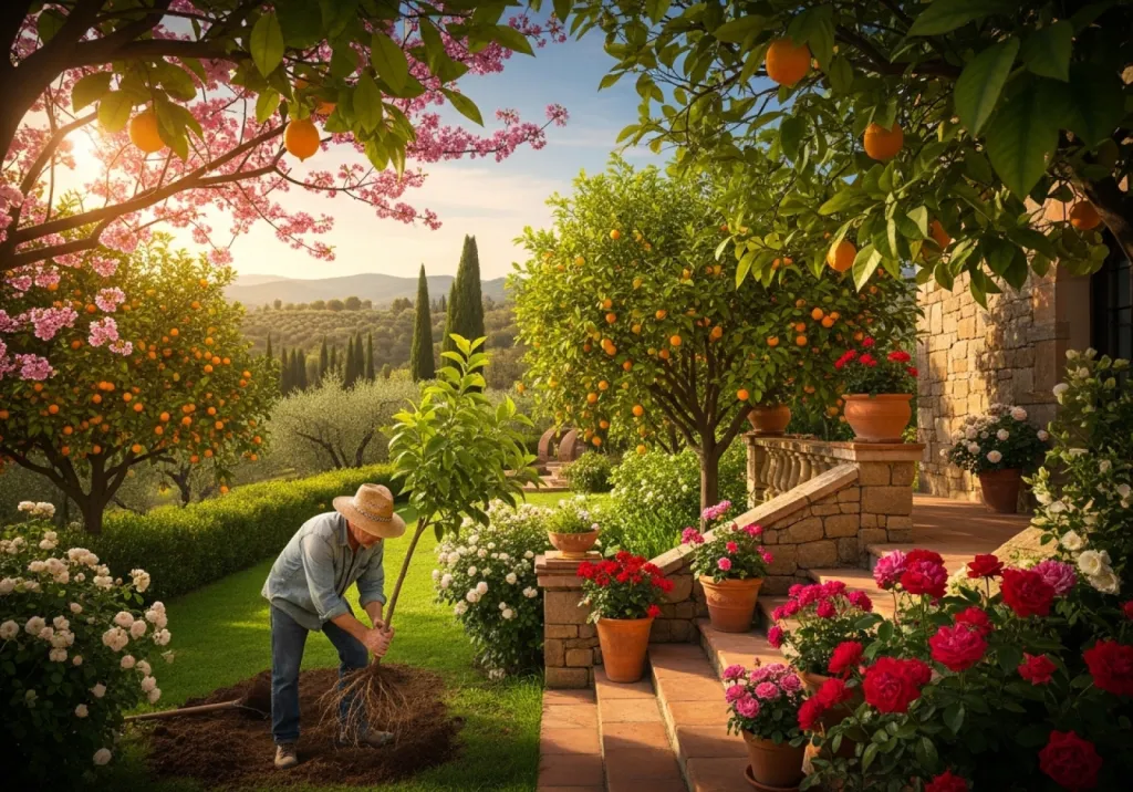 Trouver des arbres fruitiers et arbustes fleuris pour jardin et verger à Nice et Carros