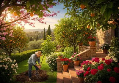 Trouver des arbres fruitiers et arbustes fleuris pour jardin et verger à Nice et Carros