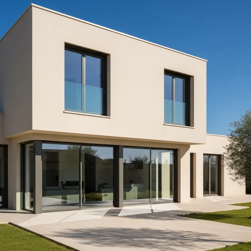 Installer votre fenêtre ou baie vitrée aluminium sur mesure performante et esthétique pour améliorer l’isolation thermique de votre habitation située à Nîmes