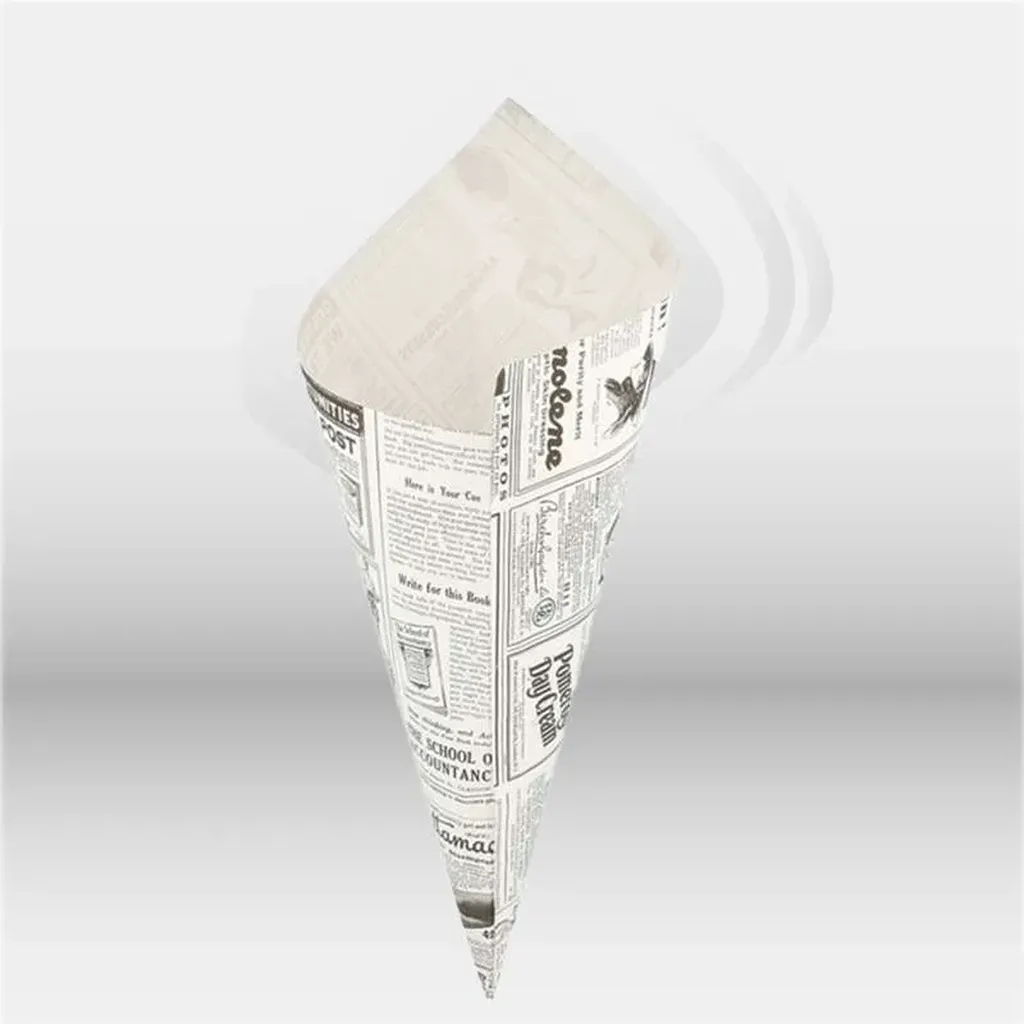 Papier ingraissable Garcia de Pou pour restauration professionnelle, idéal pour snacks, fast-food et traiteurs, assurant une barrière anti-graisse efficace et une présentation propre des aliments frits et préparations à emporter – disponible à Mont-de-Mar
