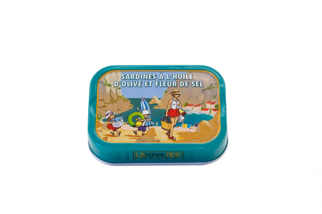 Sardines à l'huile d'olive & fleur de sel 115g - O316