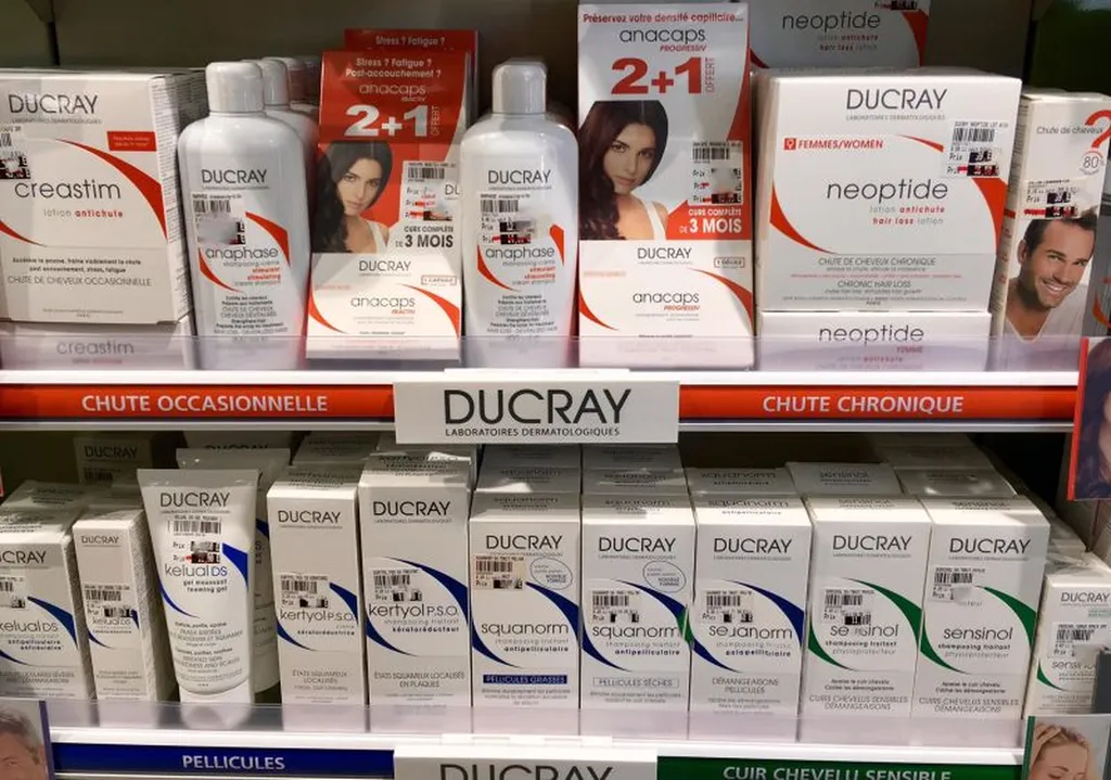 GAMME ANACAPS, creatim, neoptide et anaphase de DUCRAY à marseille