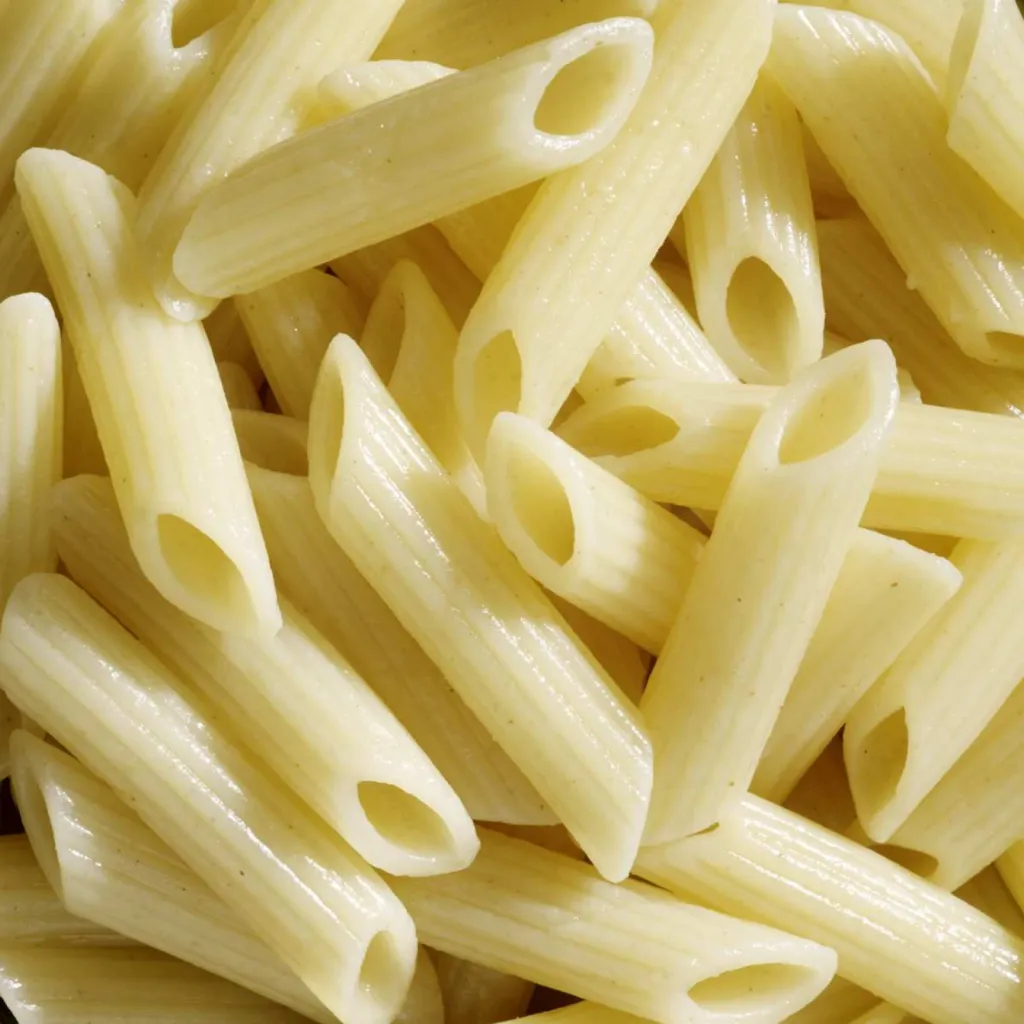 photographe pour l'industrie agroalimentaire close-up macro ingrédient pâtes penne